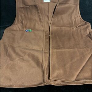 Girl Scouts & Girl Guides Brown Vest Girls XL 18